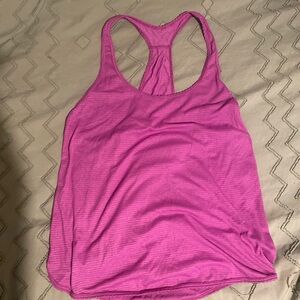 Women's Pink Racerback Tank Top